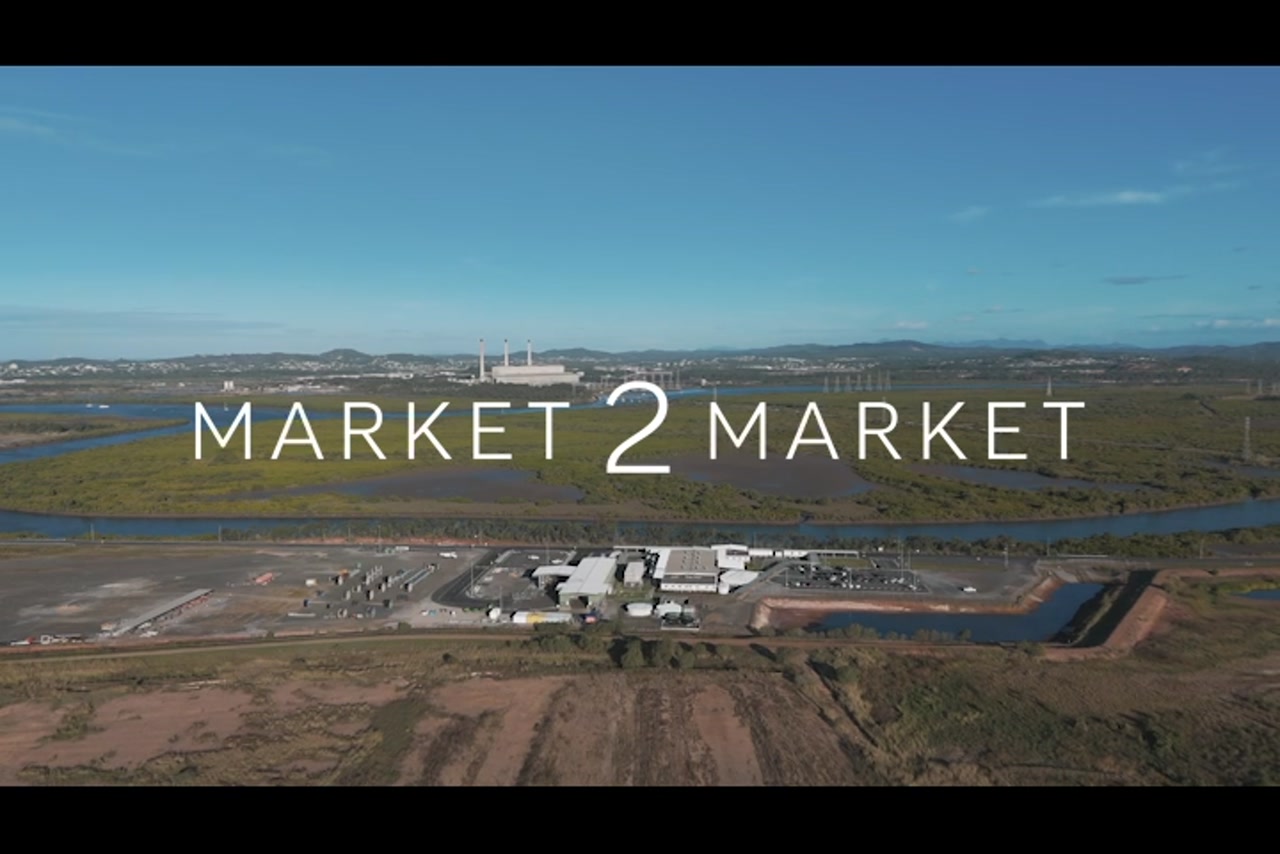 Aerial View Over Coal Terminal – Gladstone