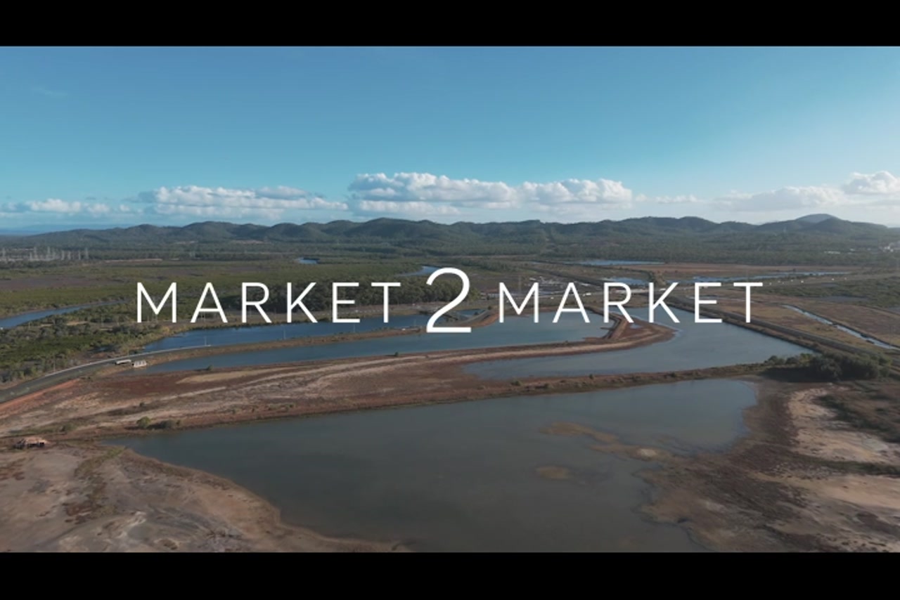 Aerial View Over Coal Terminal – Gladstone