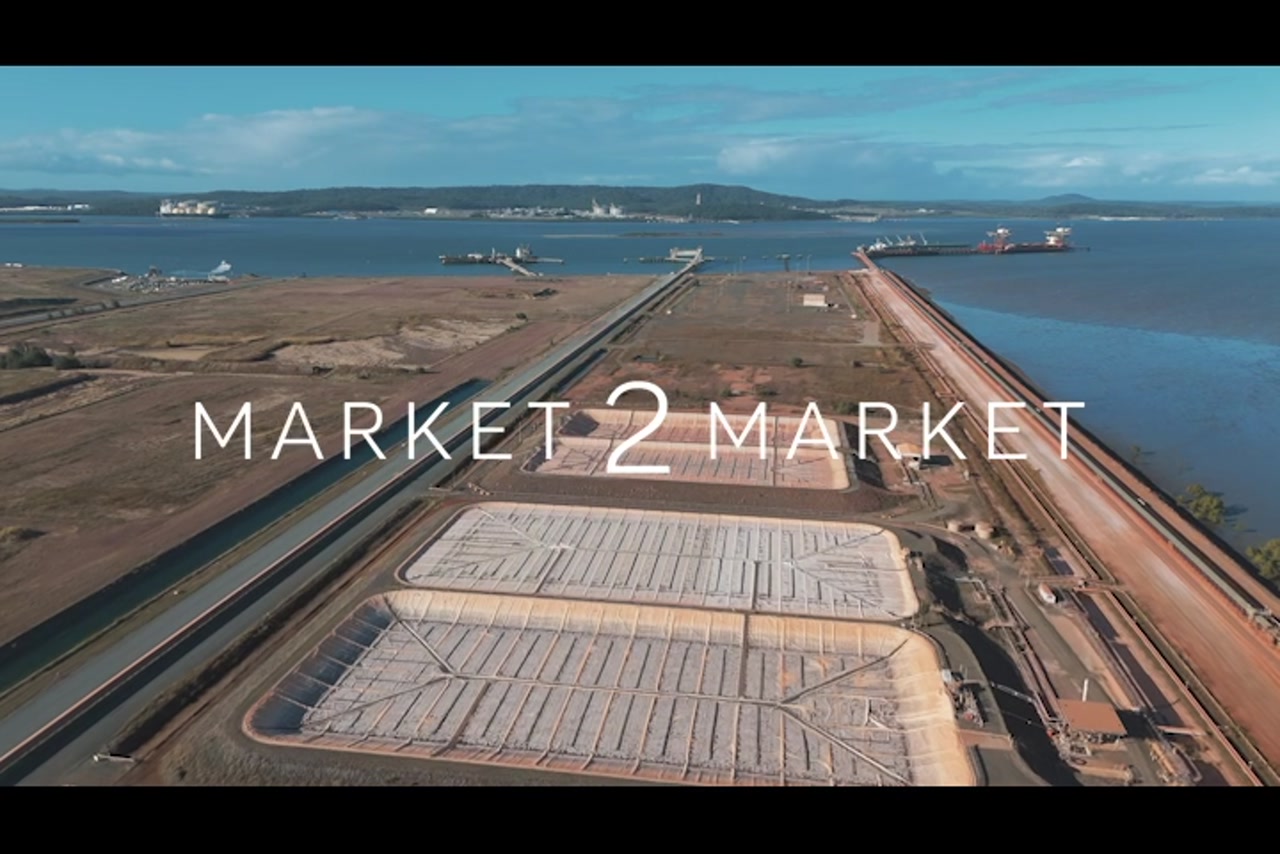 Aerial Over Fishermans Landing, Gladstone