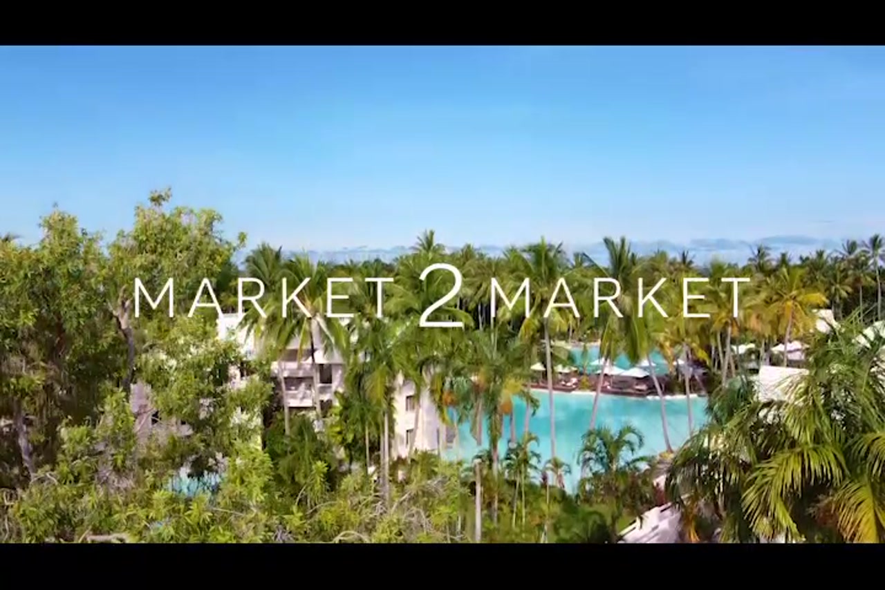 Aerial View Over Sheraton Grand Mirage – Port Douglas