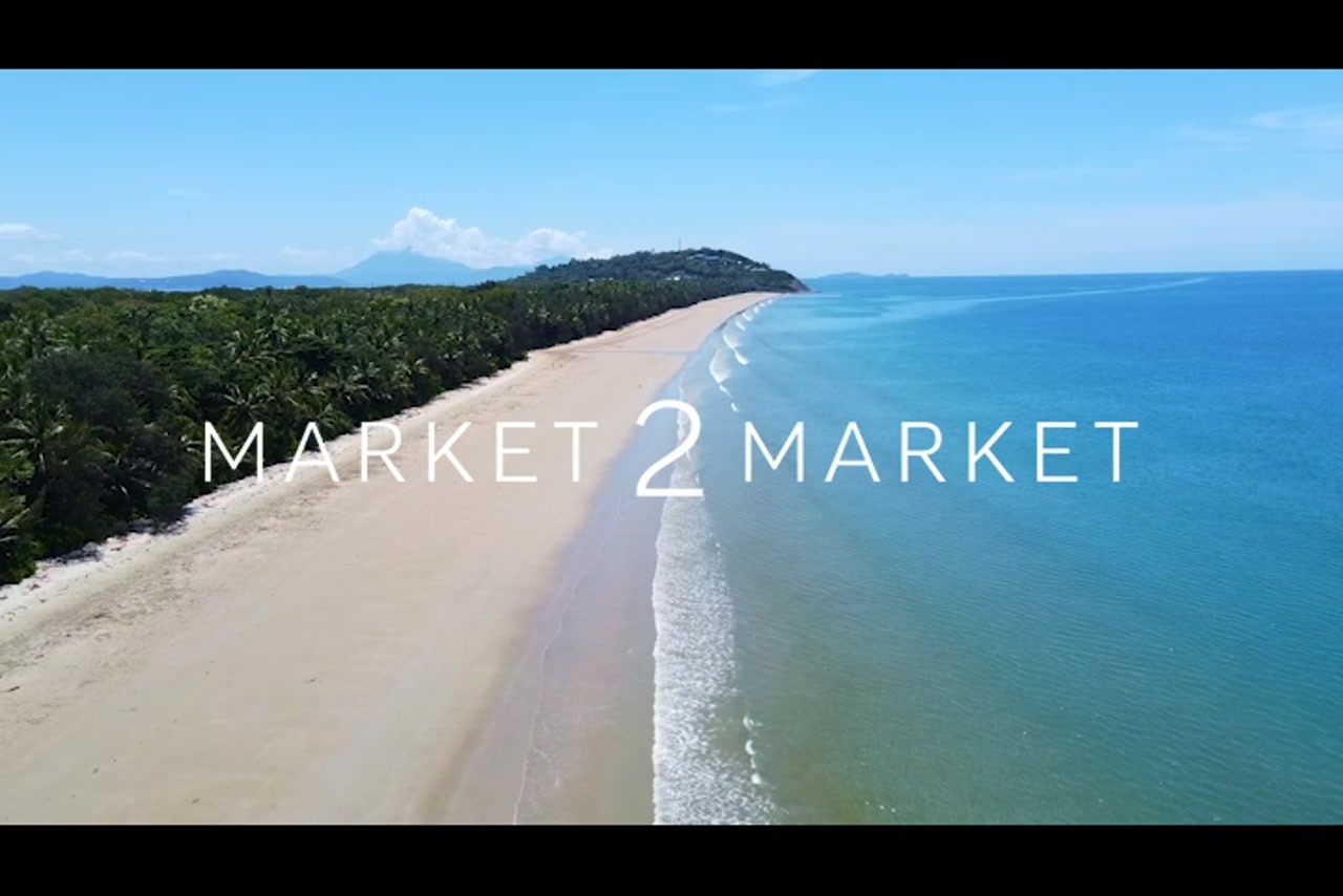 Aerial View Over Four Mile Beach – Port Douglas