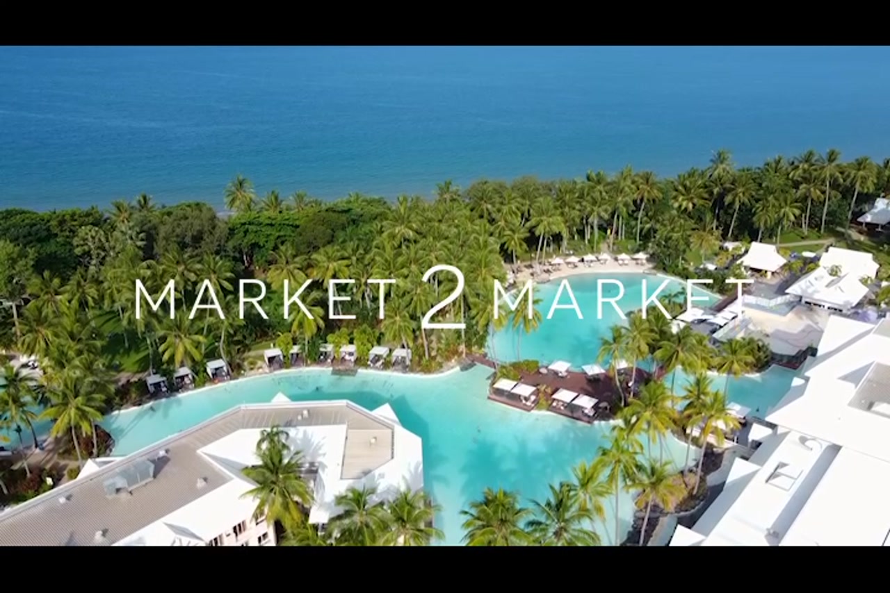 Aerial View Over Sheraton Grand Mirage – Port Douglas