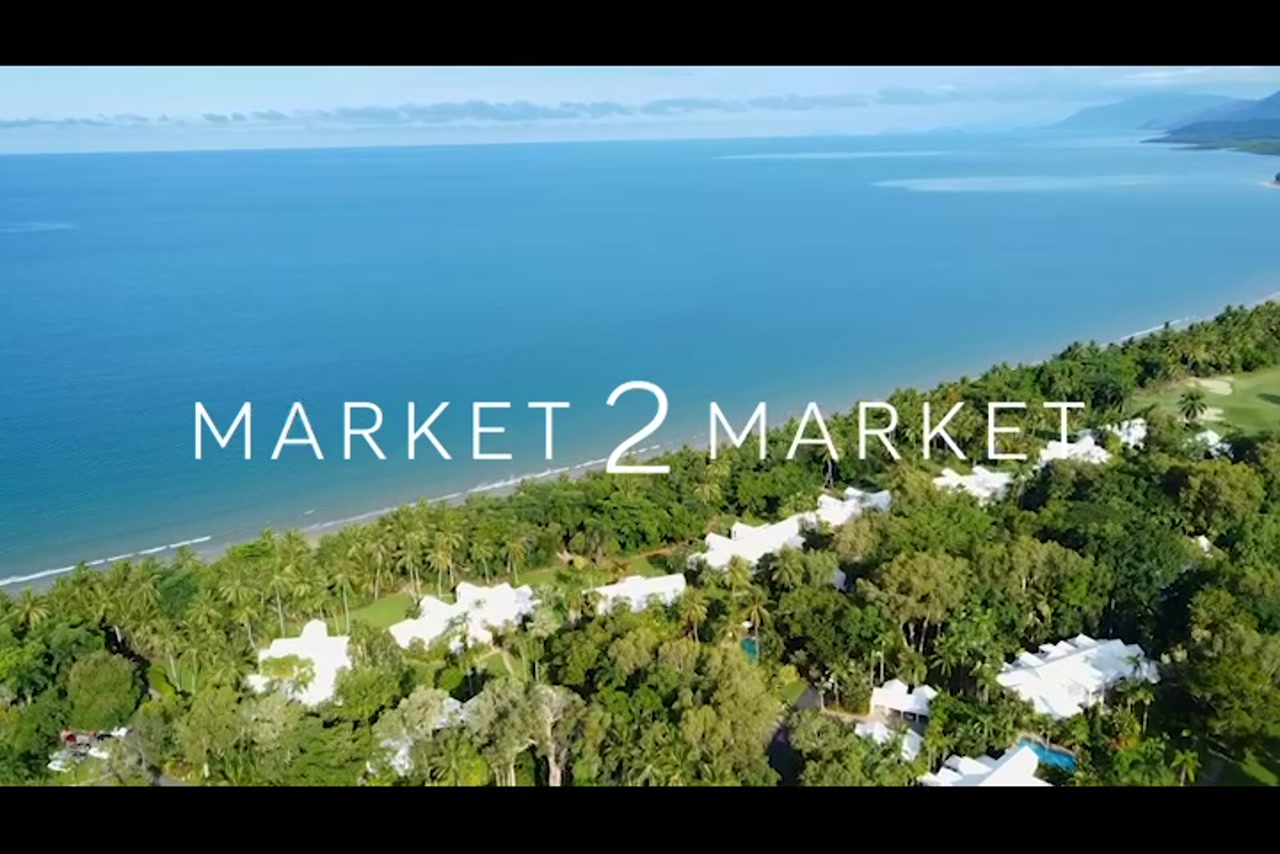 Aerial View Over Sheraton Grand Mirage – Port Douglas