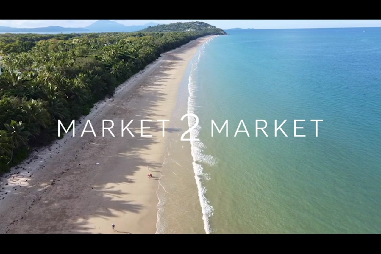Aerial View Over Four Mile Beach – Port Douglas
