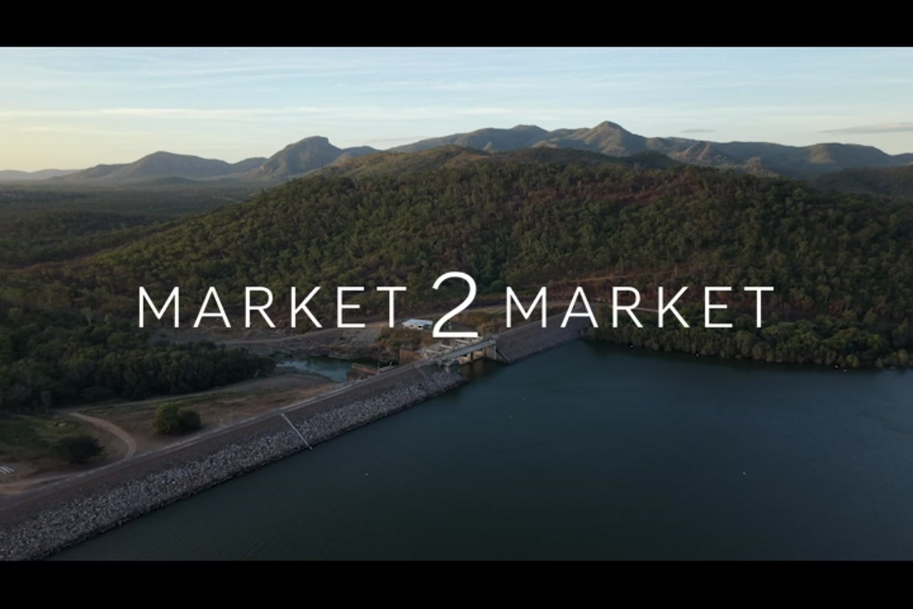 Aerial View of Ross Dam – Townsville