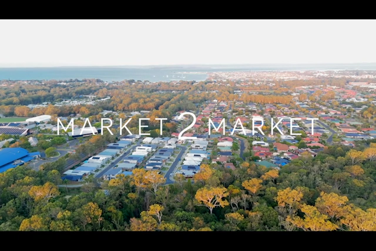 Aerial View over Residential Housing, Redland City
