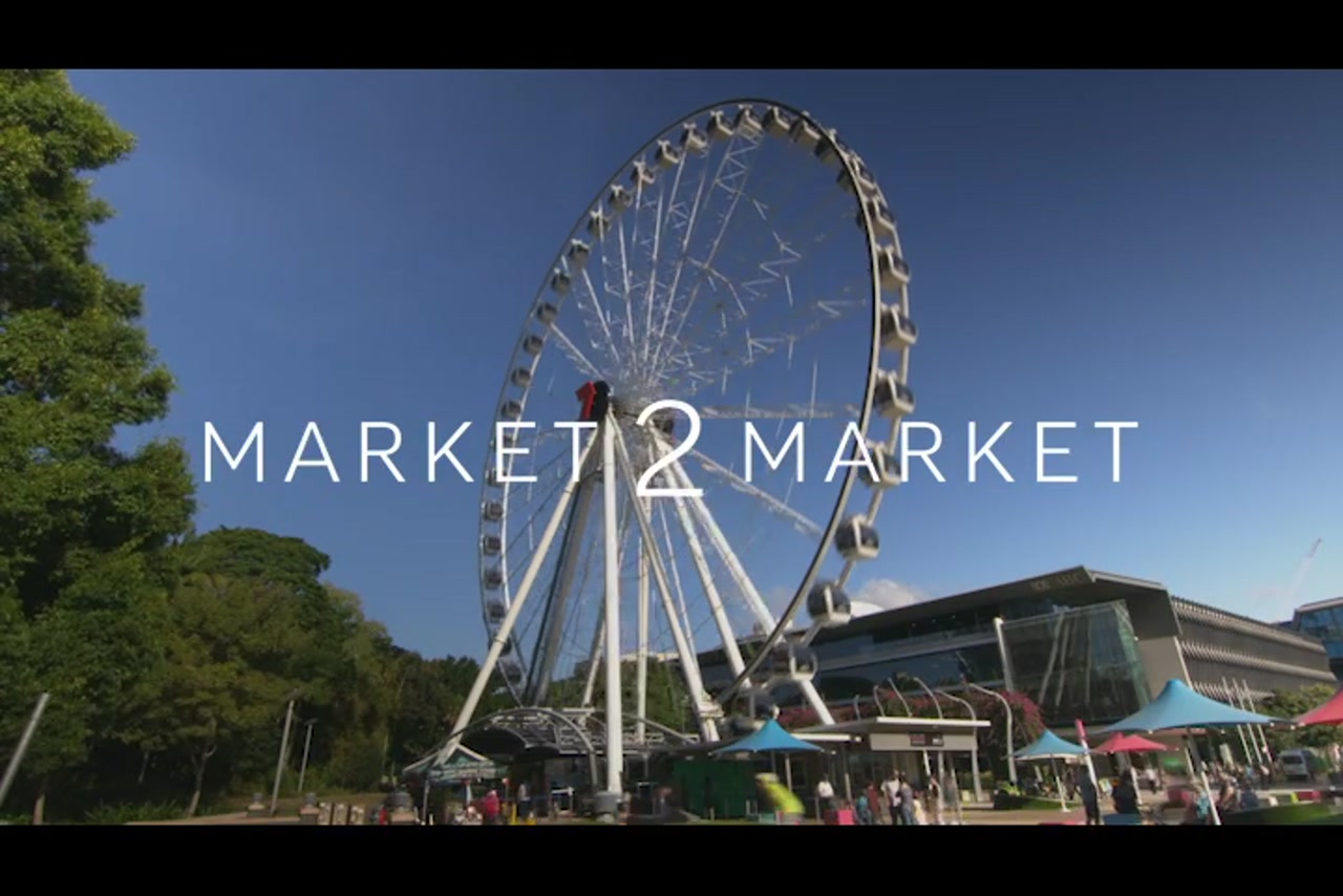Timelapse of Brisbane Wheel – Southbank Parklands