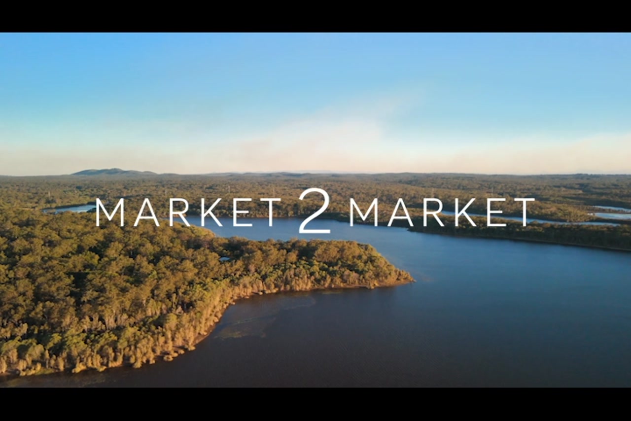 Aerial Footage of Leslie Harrison Dam / Tingalpa Reservoir 1