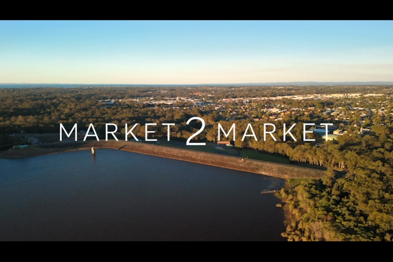 Aerial Footage of Leslie Harrison Dam / Tingalpa Reservoir 4