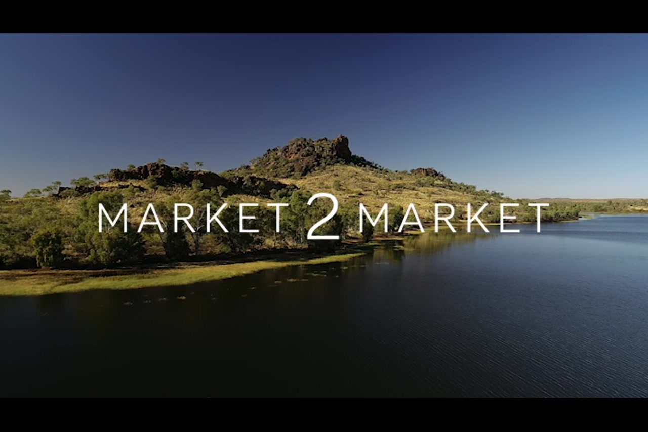 Aerial Footage of Chinaman Creek Dam, Cloncurry