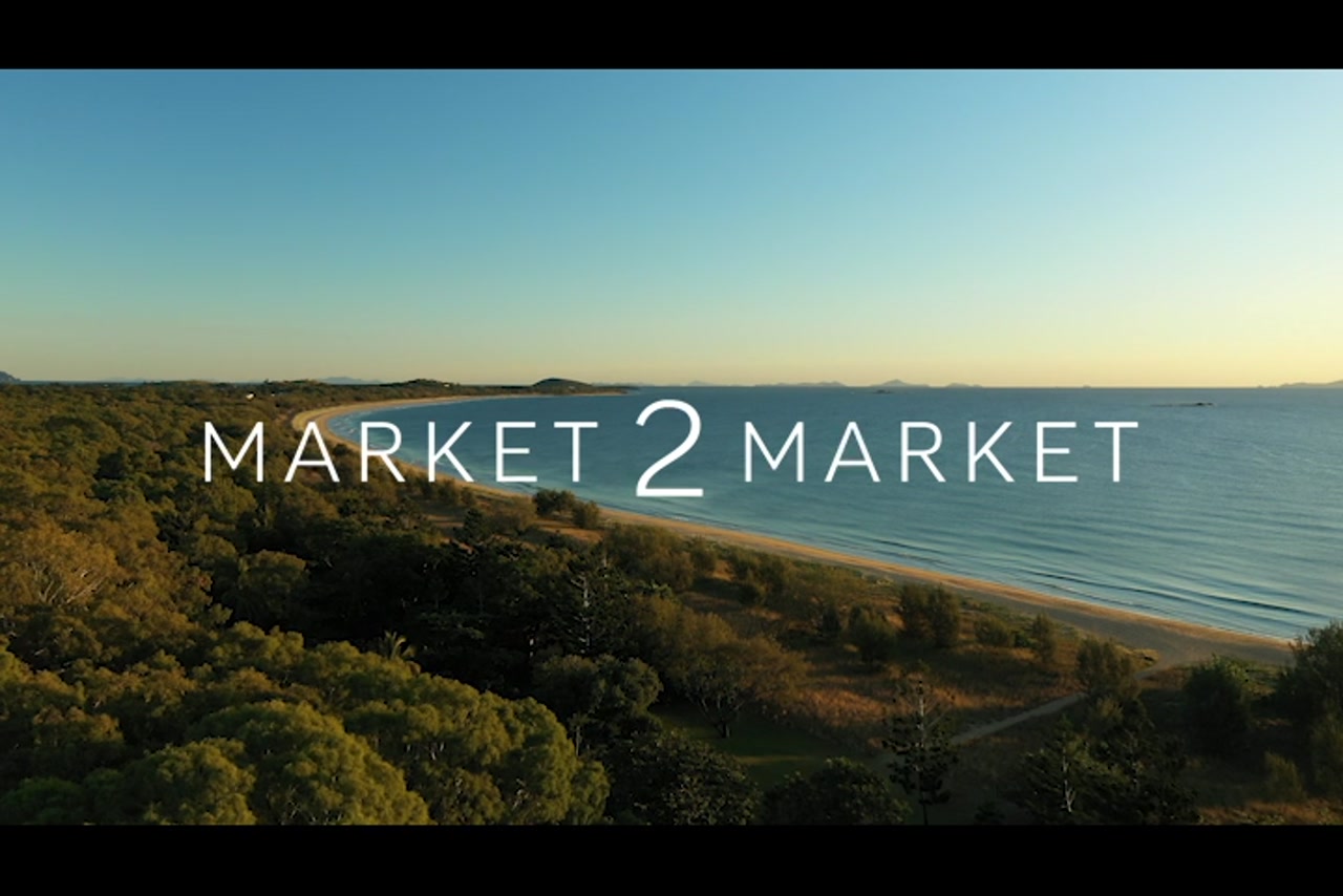 Aerial Footage over Sunset Bay, Mackay