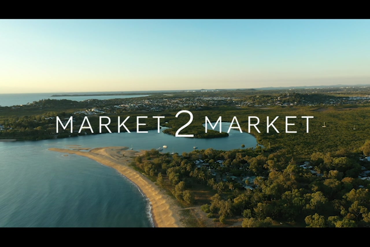 Aerial Footage over Dolphin Heads and Sunset Bay, Mackay