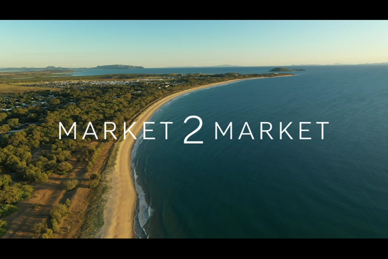 Aerial Footage over Sunset Bay, Mackay