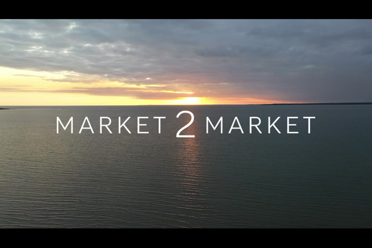 Aerial footage of sunset over ocean in Western Cape region – 0288
