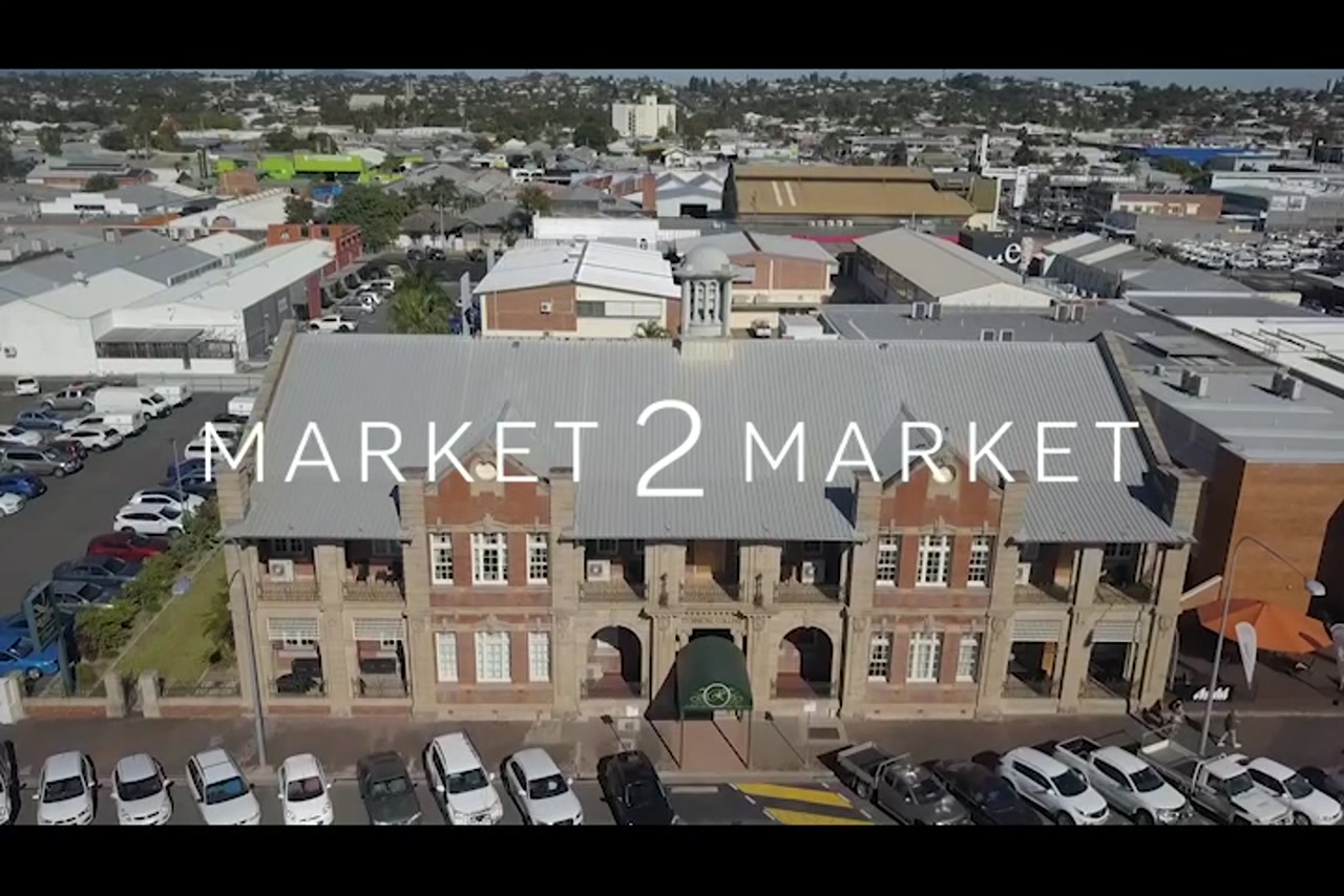 Aerial footage of Block A Rockhampton Technical College