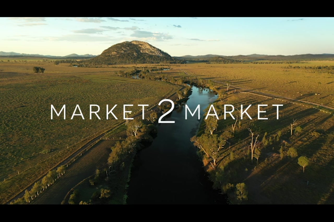 Aerial footage along Hedlow Creek and rural landscape at dusk