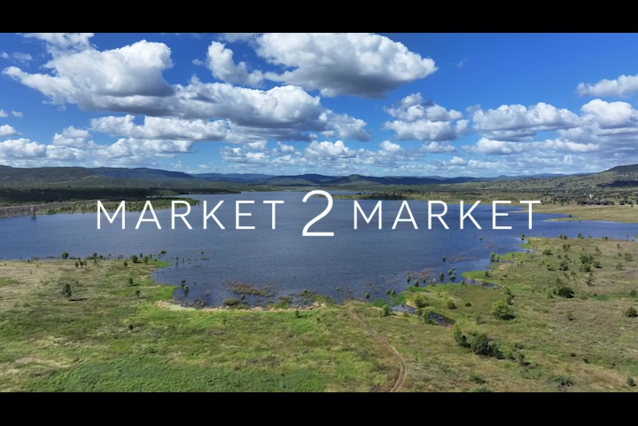 Aerial footage over Awoonga Lake, Gladstone area